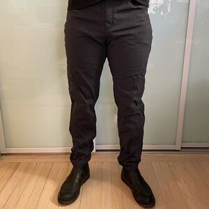 Outliers Slim Dungarees | Charcoal